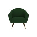 Ver imagem 1 de Poltrona Decorativa Sacha Veludo Verde - Gran Belo Decor