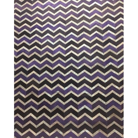 Tapete Couro 250x300 Chevron