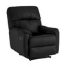 Poltrona Reclinável Aspen Wall Save Couro Preto - Minuano - 1