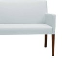 Ver imagem 2 de Poltrona 2 Lugares Liverpool Corano Branco - Gran Belo Decor