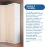 Guarda-roupa Modulado 2 Portas Infinity - 8