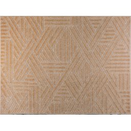 Tapete Sala Alto Relevo Realce Trama 72 Bege Dourado 250x300 cm 2,5x3m - 2