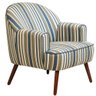Poltrona Decorativa Agata Pés Palito Listrada - Konfort - 1