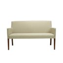 Ver imagem 1 de Poltrona 2 Lugares Liverpool Corano Bege - Gran Belo Decor