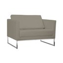 Ver imagem 1 de Poltrona Decorativa Julia 106cm Corano Bege - Gran Belo Decor