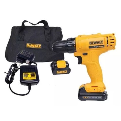 Furadeira Parafusadeira 12v 3/8 C/2 Bat Dcd700c2 Biv -dewalt