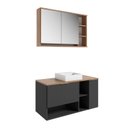 Ver imagem 6 de Gabinete de Banheiro com Espelheira e Cuba 90cm Essence BA308/EP400 Yescasa