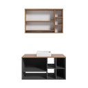 Ver imagem 5 de Gabinete de Banheiro com Espelheira e Cuba 90cm Essence BA308/EP400 Yescasa