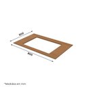 Ver imagem 4 de Tampo para Balcão de 80cm com Recorte para Cooktop da Cozinha Fineze