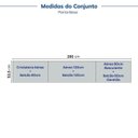 Ver imagem 7 de Cozinha Modulada 6 Peças com Tampo com Cristaleira Marselha CabeCasa MadeiraOriginals