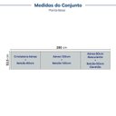 Ver imagem 7 de Cozinha Planejada 6 Peças com Tampo com Cristaleira Marselha CabeCasa MadeiraOriginals Azul/Sereno