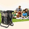Cadeira Mochila Banqueta Bolsa Termica 2 em 1 Praia Camping Pesca Piquenique Acampamento Pescaria - 9