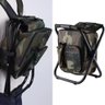 Cadeira Mochila Banqueta Bolsa Termica 2 em 1 Praia Camping Pesca Piquenique Acampamento Pescaria - 2
