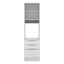 Ver mais imagens de Torre Quente Madesa Stella 60 cm 1 Porta 3 Gavetas Branco