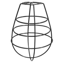 Cupula de Aramado Lampshape Preto para Pendentes e Abajures - 1