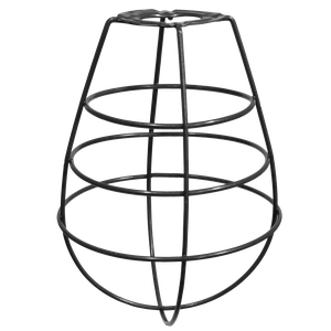 Cupula de Aramado Lampshape Preto para Pendentes e Abajures