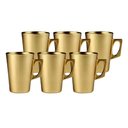 Ver imagem 2 de Caneca Barcelona 140ml Ch 6pcs Dourada