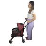 Carrinho Cao Cachorro Gato Pet Passeio Transporte Lazer Animal de Estimaçao Dobravel Restaurante Sho - 2