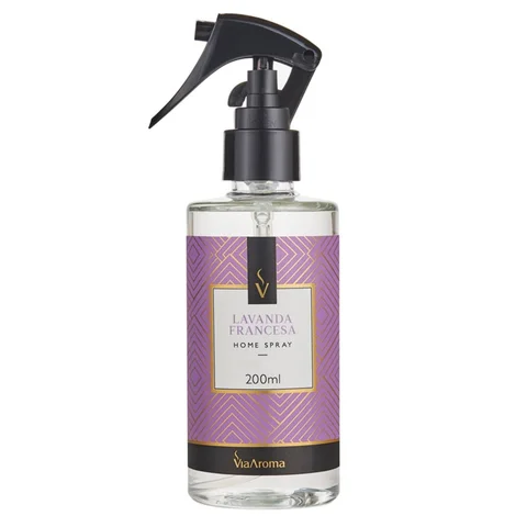 Home Spray Lavanda Francesa Via Aroma - 200ml