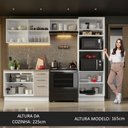 Ver imagem 6 de Armário de Cozinha Completa 270cm Branco/crema Agata Madesa 08