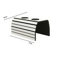 Ver imagem 2 de Esteira Porta Copos De Sofá - JM3:Preto