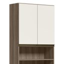 Ver imagem 3 de Paneleiro de Cozinha para Micro-ondas Maly N03 Carvalho/off White - Mpozenato