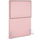 Ver imagem 1 de Cabeceira Cama Box Solteiro Com Tachas 100 cm Vicenza L02 Suede Rosê - Lyam Decor