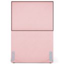 Ver imagem 6 de Cabeceira Cama Box Solteiro Com Tachas 100 cm Vicenza L02 Suede Rosê - Lyam Decor