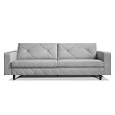 Ver imagem 1 de Sofá 3 Lugares Zenit 2,30M Veludo Light Cinza - Spazzio Nobre