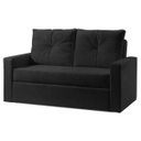 Ver imagem 2 de Sofá Cama Multi 3 Lugares 2,28M Retrátil Veludo Preto - Gran Belo