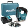 Serra Tico-Tico à Bateria 12V Bivolt 2 Baterias e Maleta JV101DWYE MAKITA - 1