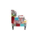 Ver imagem 2 de Poltrona Decorativa Jordânia Patchwork - Gran Belo Decor