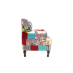 Poltrona Decorativa Jordânia Patchwork - Gran Belo Decor - 2
