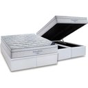 Ver imagem 1 de Conjunto: Box Baú + Colchão Freedom - Queen 158x198x78