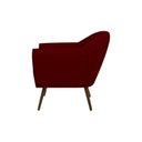Ver imagem 2 de Poltrona Decorativa Sacha Veludo Vinho - Gran Belo Decor