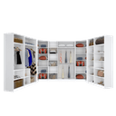 Ver imagem 1 de KIT CLOSET MODULAR M294.B MUNDI MOVEIS