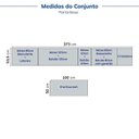 Ver imagem 5 de Cozinha Planejada 10 Peças com Tampo e Cristaleira e Ilha Marselha CabeCasa MadeiraOriginals Branco