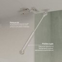 Ver mais imagens de Cozinha Planejada 10 Peças com Tampo e Cristaleira e Ilha Marselha CabeCasa MadeiraOriginals Branco