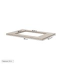 Ver mais imagens de Cozinha Modulada 10 Peças com Tampo e Cristaleira e Ilha Marselha CabeCasa MadeiraOriginals