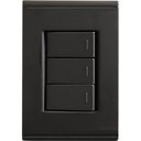 Ver imagem 4 de Conjunto 4x2 com 3 Interruptores Simples 10 a 250 V Tramontina Liz Grafite