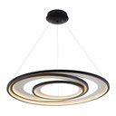 Ver imagem 5 de Lustre Pendente Nordecor Zahal 2508 Preto Led Bivolt