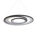 Ver imagem 3 de Lustre Pendente Nordecor Zahal 2508 Preto Led Bivolt