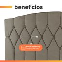 Ver imagem 5 de Cabeceira Estofada para Cama Box Queen Belize de 1,60m