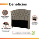 Ver imagem 4 de Cabeceira Estofada para Cama Box Queen Belize de 1,60m
