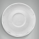 Ver imagem 5 de Xícara de Café com Pires Porcelana Germer 80ml Relevo Cottage Branco Chávena