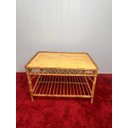 Ver imagem 3 de Mesa de Centro Retangular Estilo Xadrez Verniz