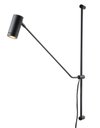 Ver imagem 2 de Arandela de Parede Stelo Preta Moderna Minimalista para Ambientes Internos e Projetos - Bivolt
