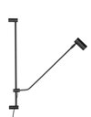 Ver imagem 4 de Arandela de Parede Stelo Preta Moderna Minimalista para Ambientes Internos e Projetos - Bivolt
