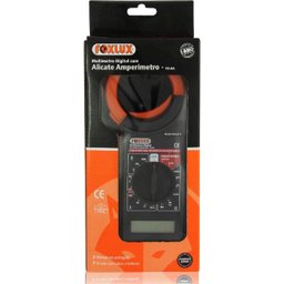 Multimetro Plástico Alicate Amp Dig 9V 3002 Foxlux - 1