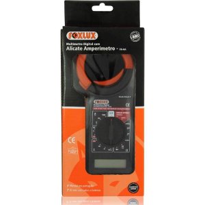 Multimetro Plástico Alicate Amp Dig 9V 3002 Foxlux